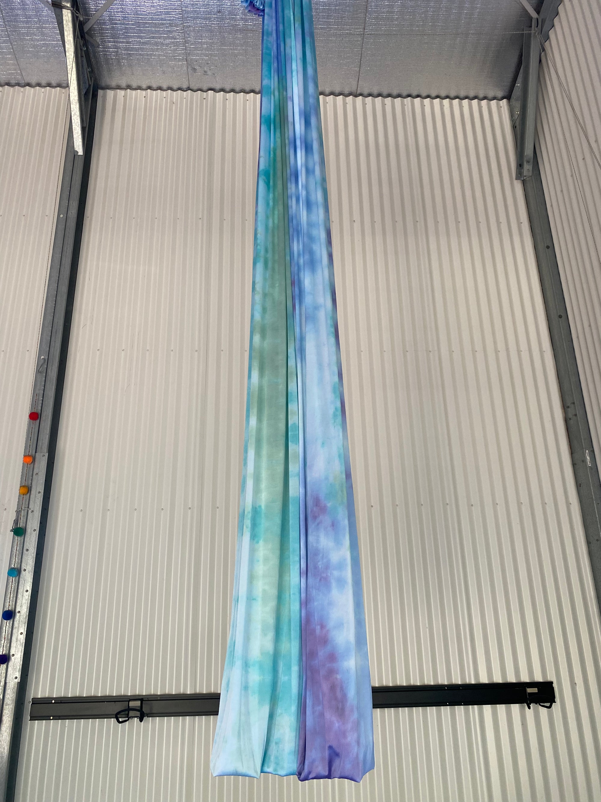 Tie Dye Aerial Silk Fabric - Low Stretch