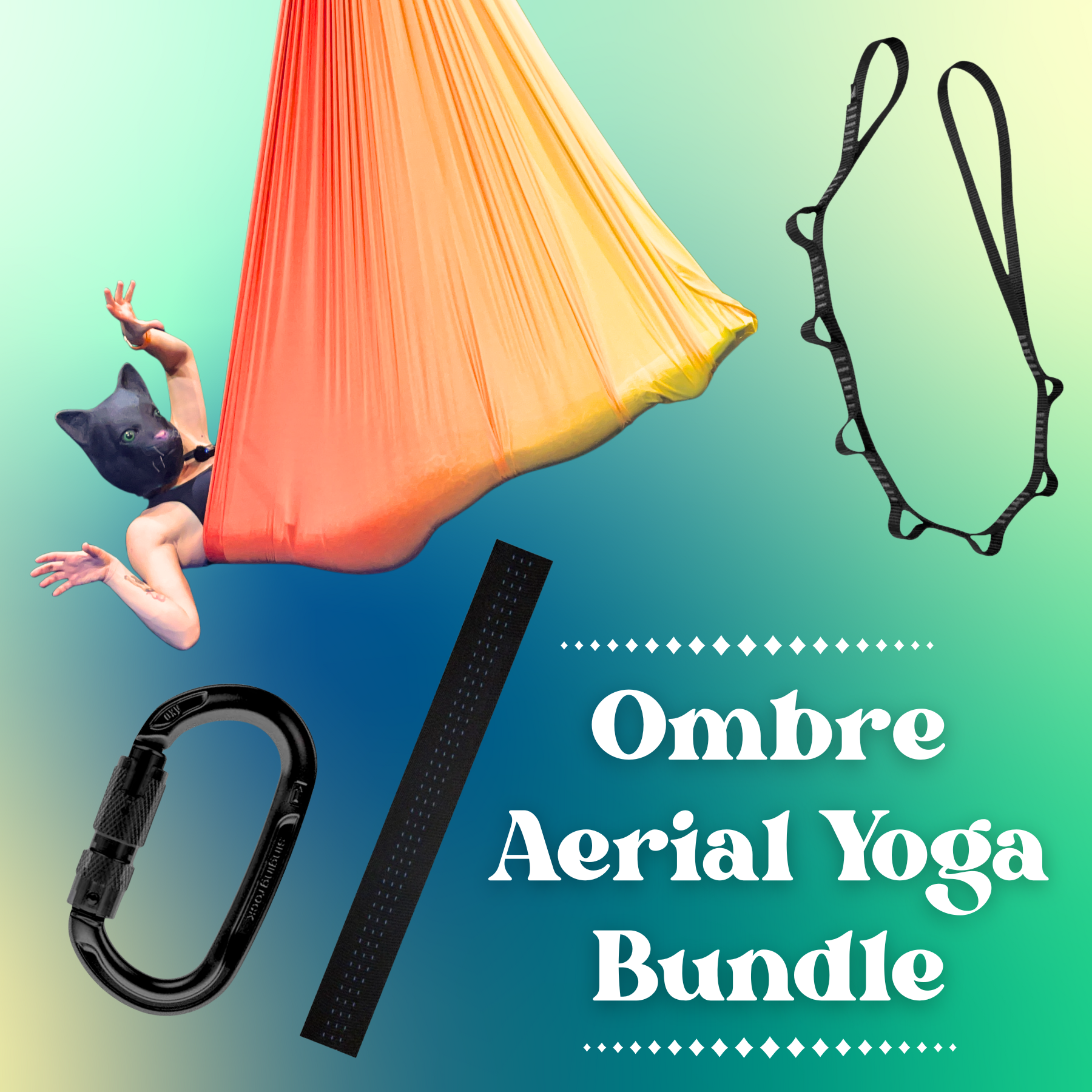 Ombre Aerial Yoga Bundle