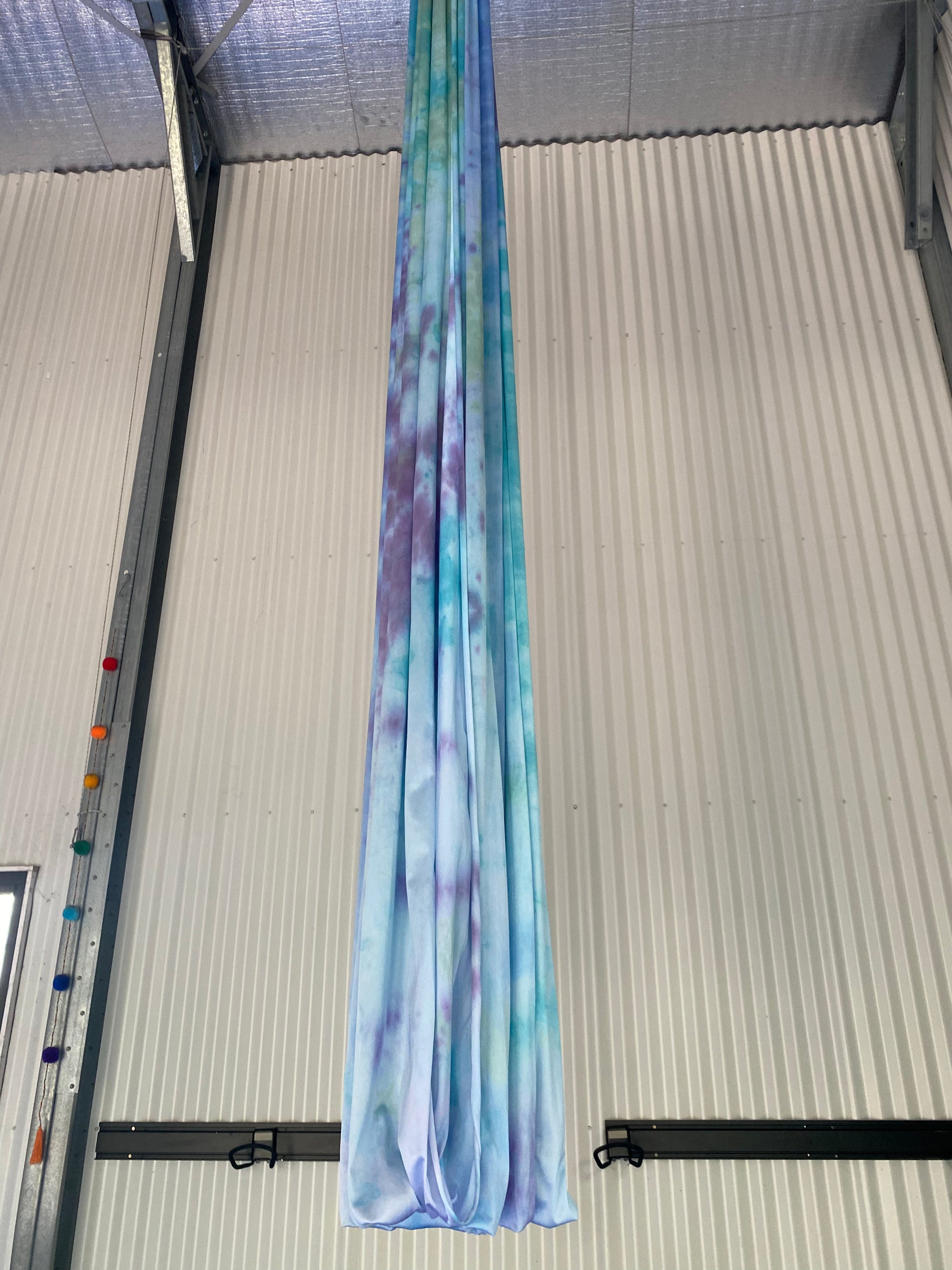 Tie Dye Aerial Fabric - Low Stretch