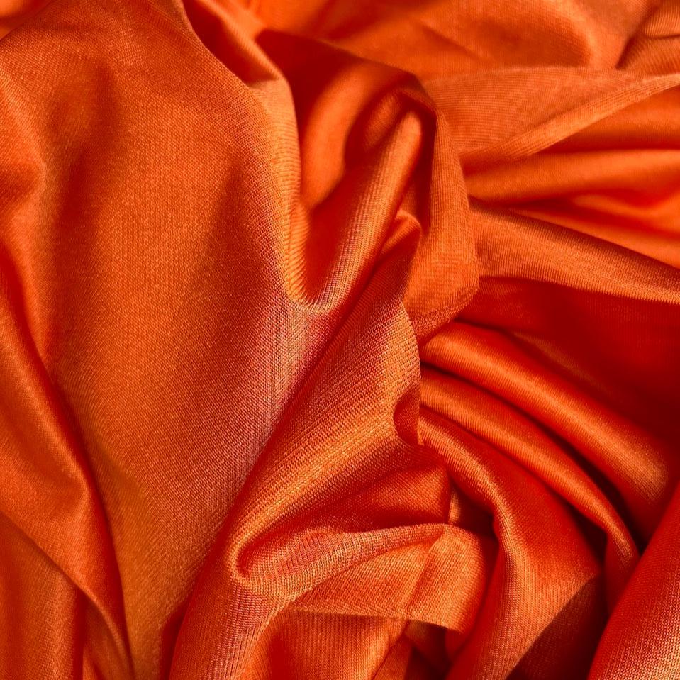 Orange Yoga Aerial Fabric