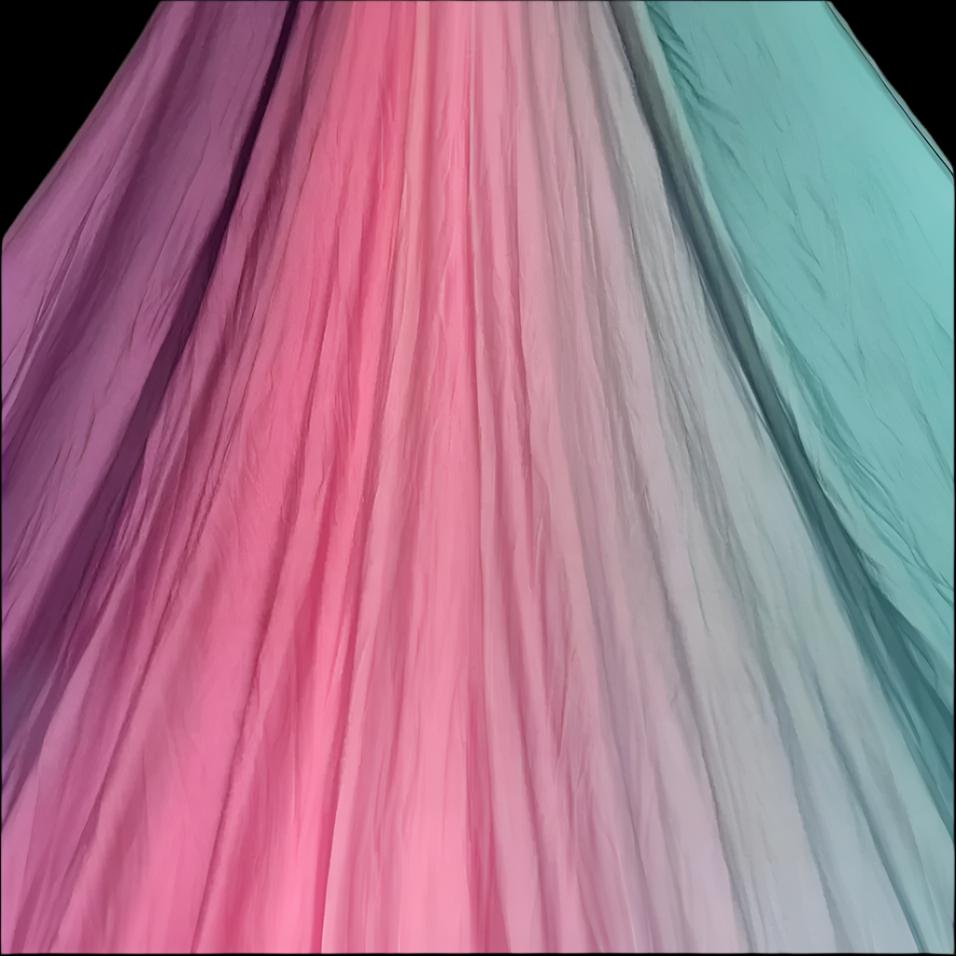 Pastel Dreams Ombre Aerial Fabric
