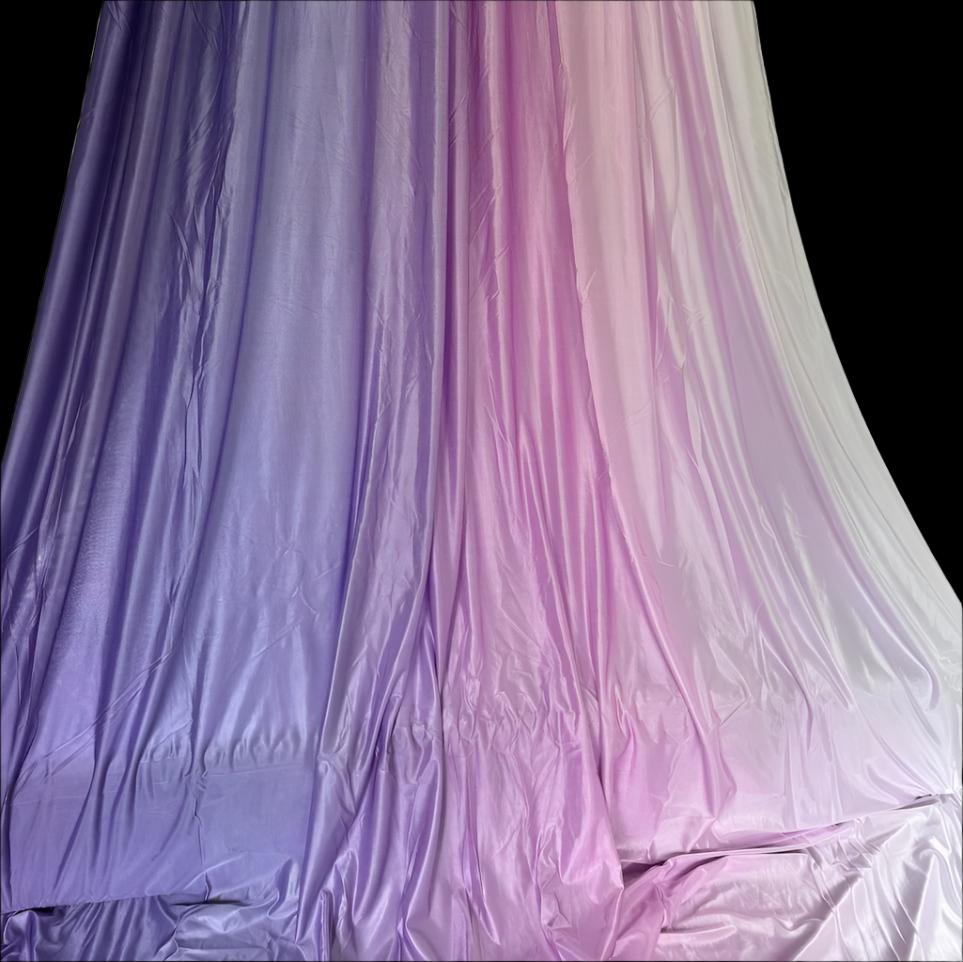 Twilight Purple Ombre Aerial Fabric